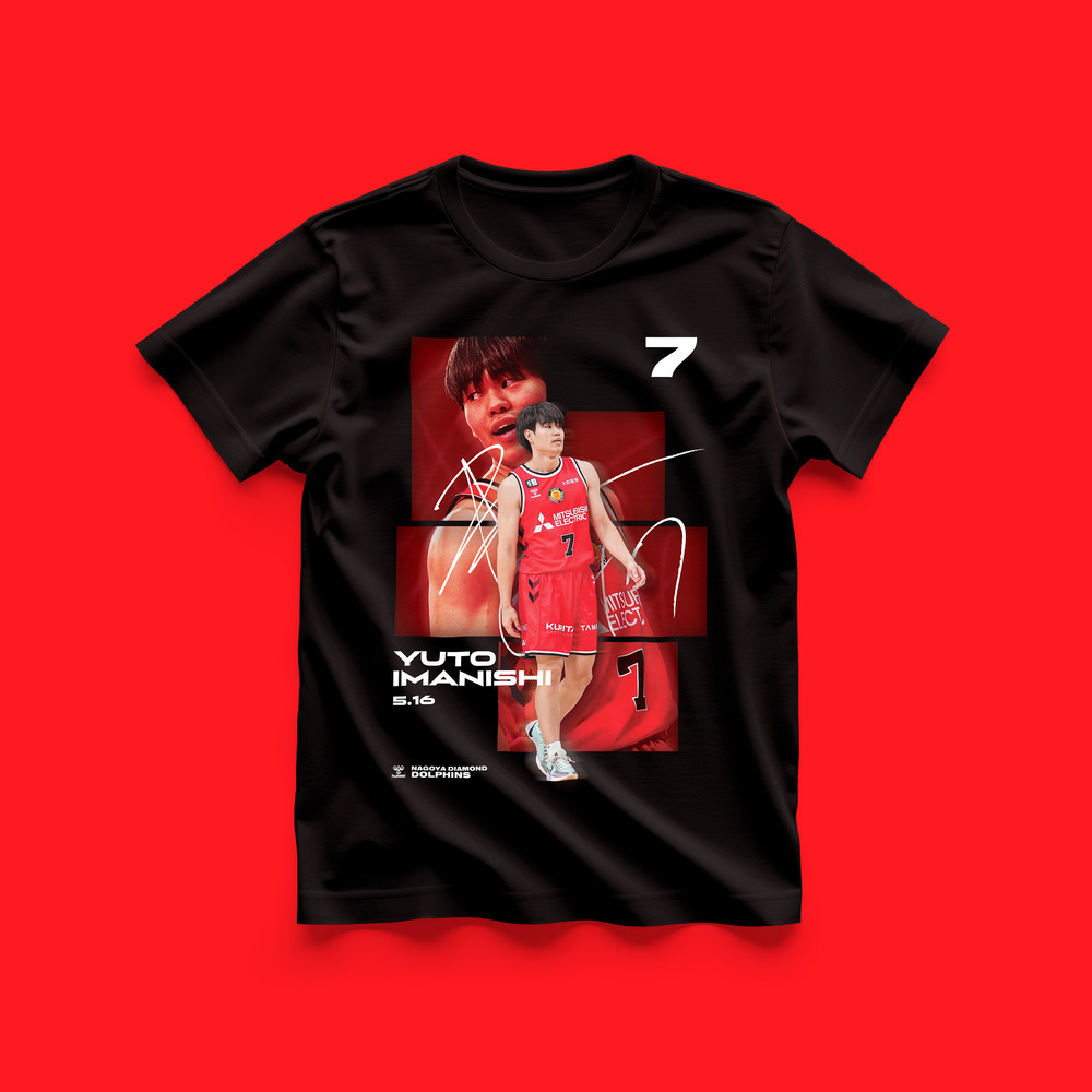 【5月16日20:00～販売開始】今西優斗選手バースデーTシャツ 詳細画像 1カラー 1