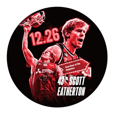 【12月26日20:00～販売開始】スコット・エサトン選手バースデーBIG缶バッジ