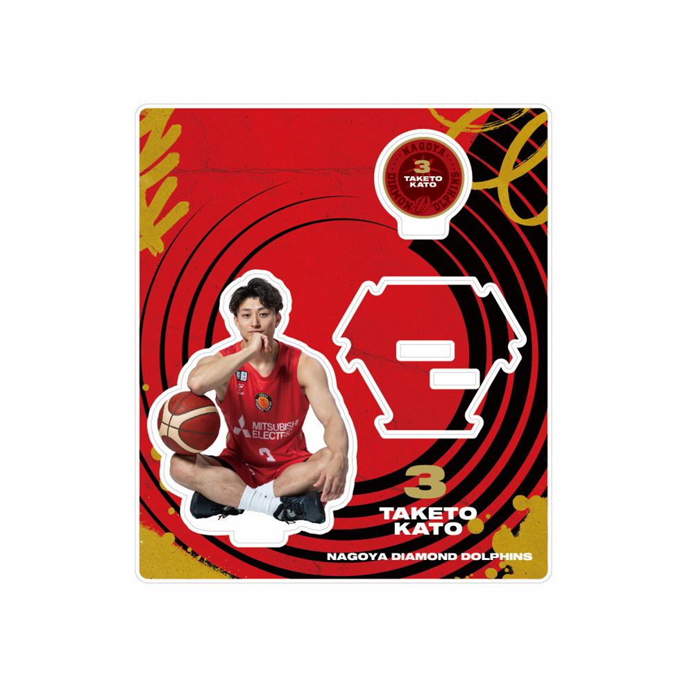 24-25選手アクリルスタンド（宣材写真ver.）｜名古屋ダイヤモンド