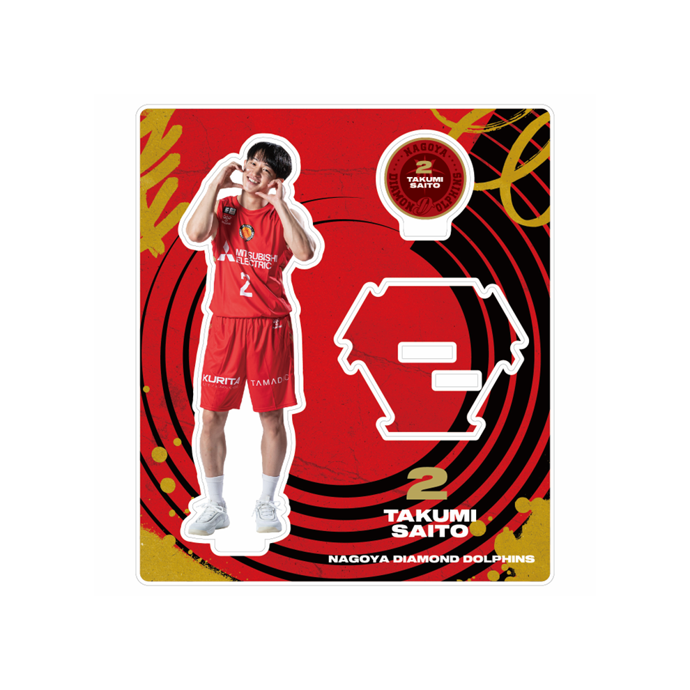 24-25選手アクリルスタンド（宣材写真ver.）｜名古屋ダイヤモンド