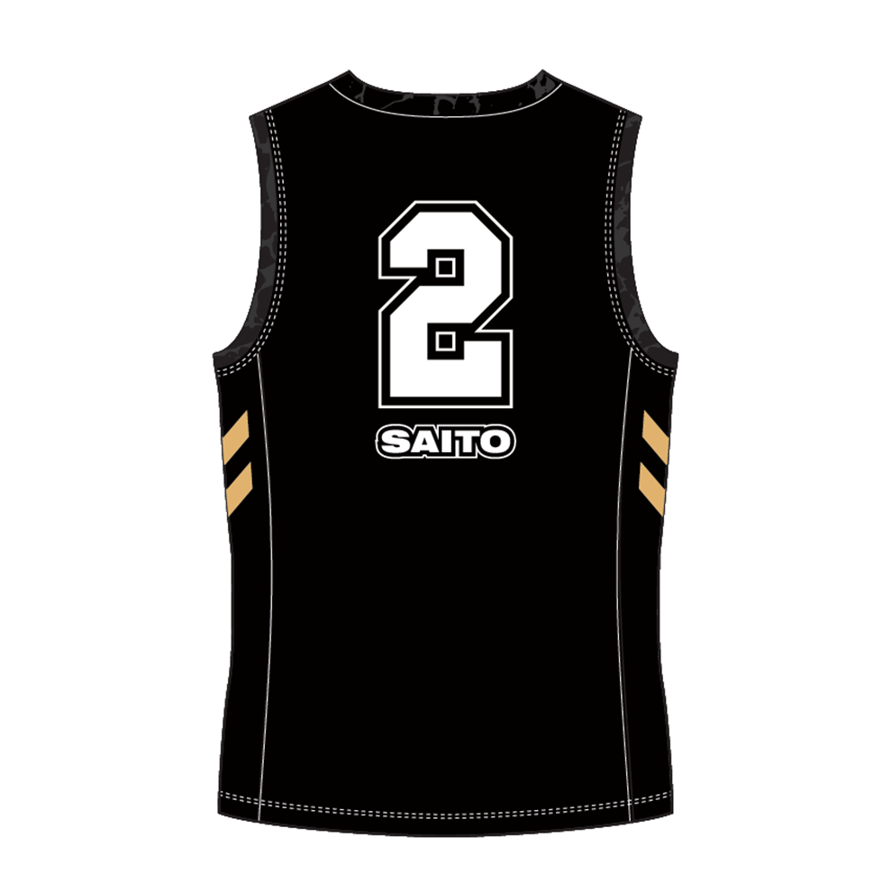 【先行販売】2025-26選手ナンバーユニフォーム（Black ver.） 詳細画像 ブラック 2