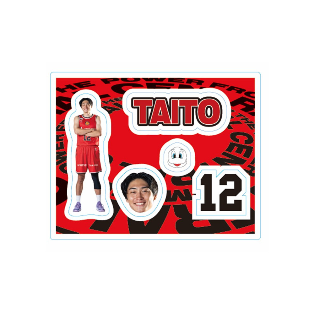 【シャカシャカキーホルダー】2025-26ユニフォームパーツ 詳細画像 #12 中東泰斗 1