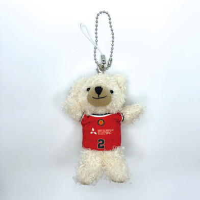 【3月19日18:00～販売開始】2025-26ユニフォームベアキーホルダー