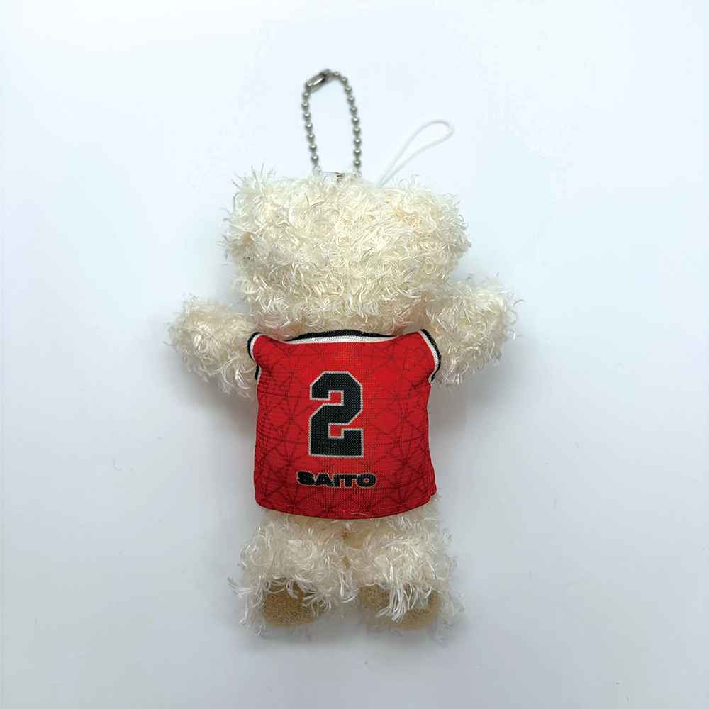 【3月19日18:00～販売開始】2025-26ユニフォームベアキーホルダー 詳細画像 HOME 2
