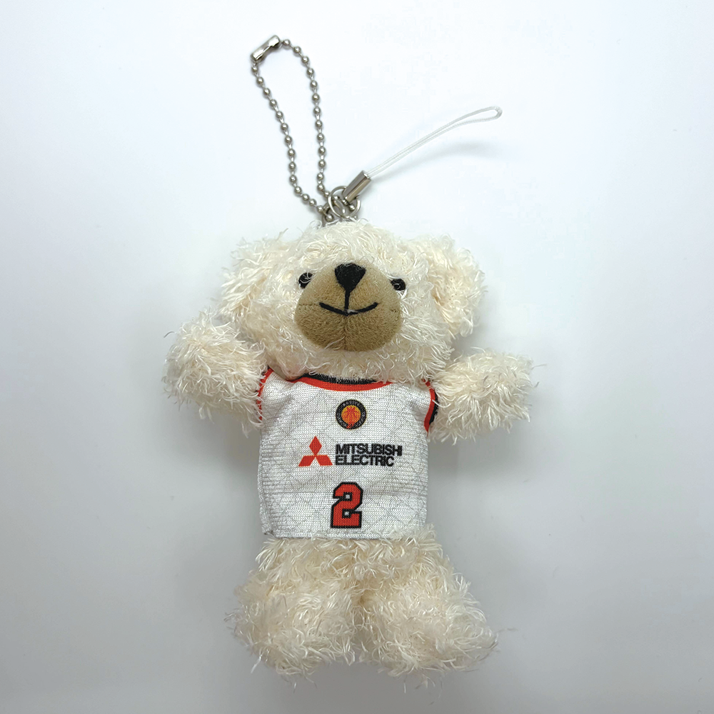 【3月19日18:00～販売開始】2025-26ユニフォームベアキーホルダー 詳細画像 AWAY 1