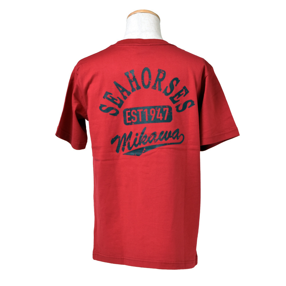 w カレッジデザインtシャツ 胸ポケット付き シーホース三河 B League Bリーグ 公式オンラインショップ