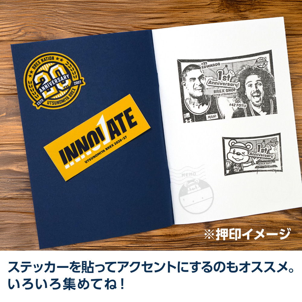 BREX Log スタンプブック 詳細画像 1カラー 5