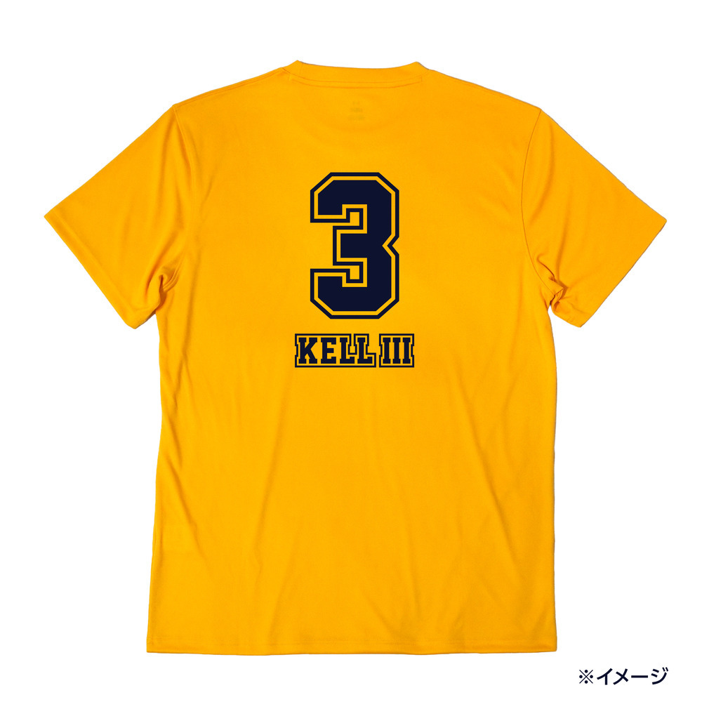 2026-27 選手ナンバーTシャツ 詳細画像 #3 KELL III 2