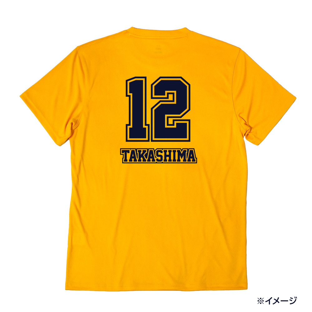 2026-27 選手ナンバーTシャツ 詳細画像 #12 TAKASHIMA 2
