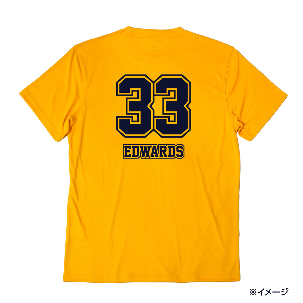 2026-27 選手ナンバーTシャツ 詳細画像 #33 EDWARDS 2