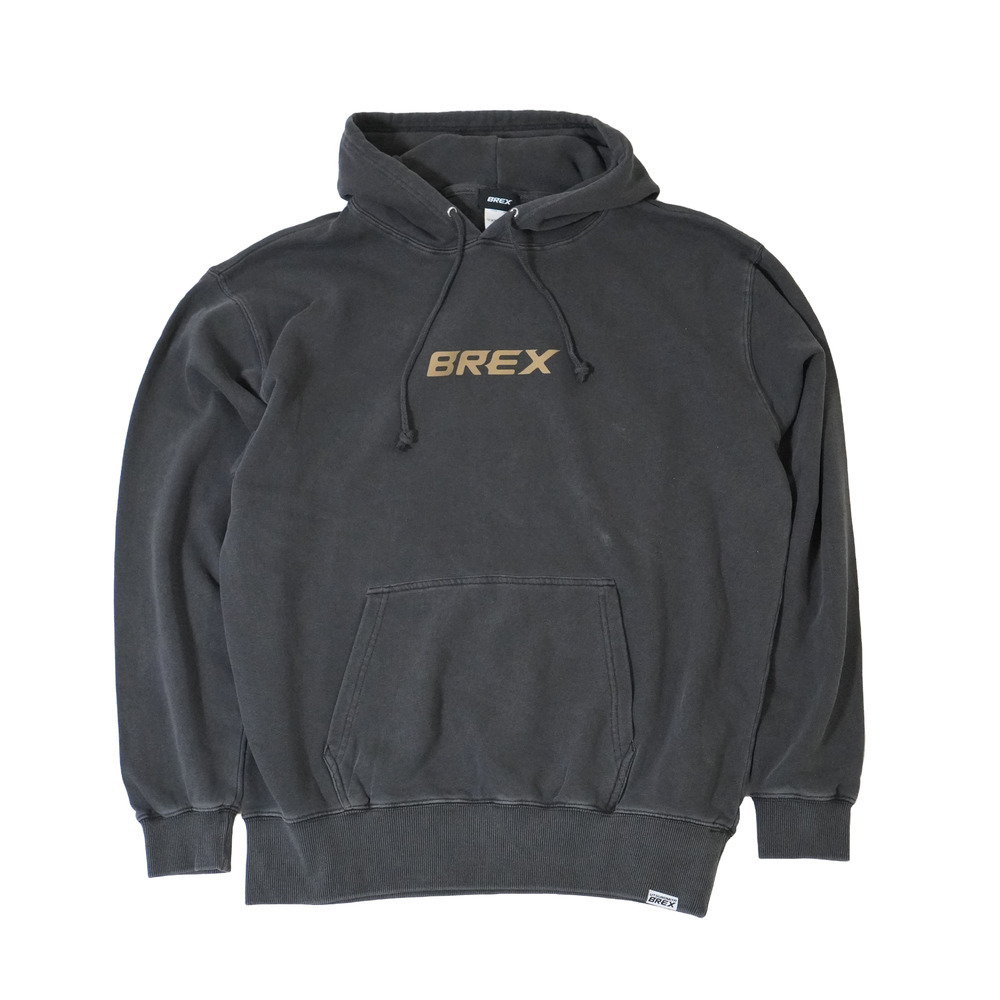 BASIC BREX ワンポイントフーディー（GOLDリフ）ヴィンテージブラック 詳細画像 ヴィンテージブラック 1