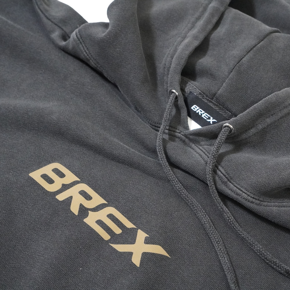 BASIC BREX ワンポイントフーディー（GOLDリフ）ヴィンテージブラック 詳細画像 ヴィンテージブラック 3