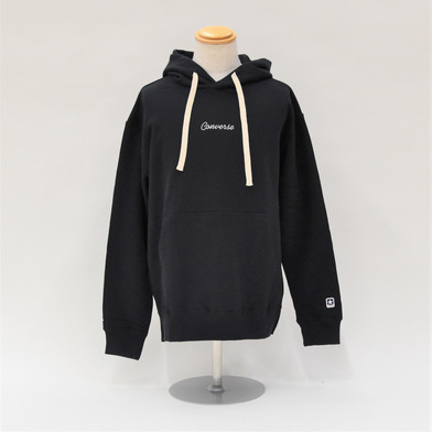 【サンクスSALE　5/25(木)18:00～6/21(水)23:59】★shm刺繍スウェットプルオーバーパーカー