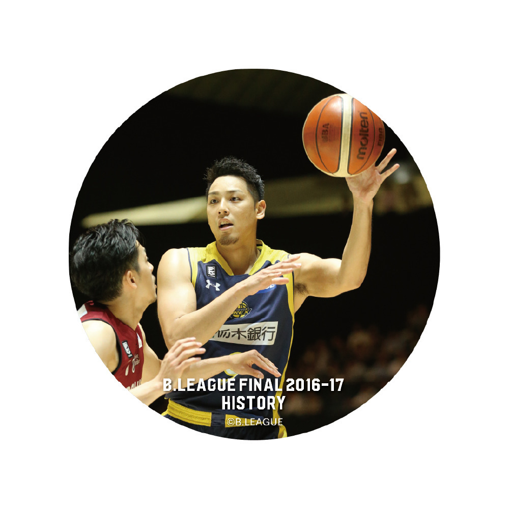 【B.LEAGUE FINAL 2016-17 HISTORY リンク栃木ブレックス】シークレット缶バッチ 詳細画像 1カラー 6