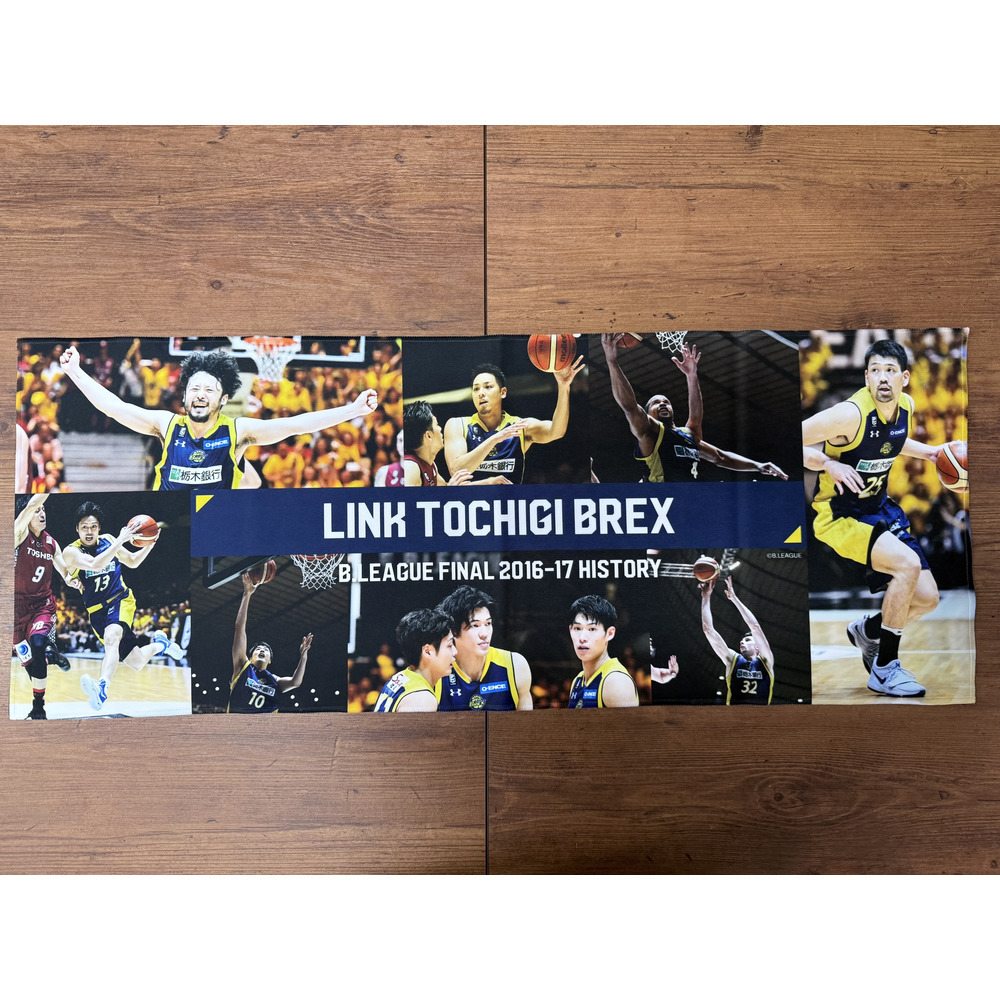 【B.LEAGUE FINAL 2016-17 HISTORY リンク栃木ブレックス】フェイスタオル 詳細画像 1カラー 3
