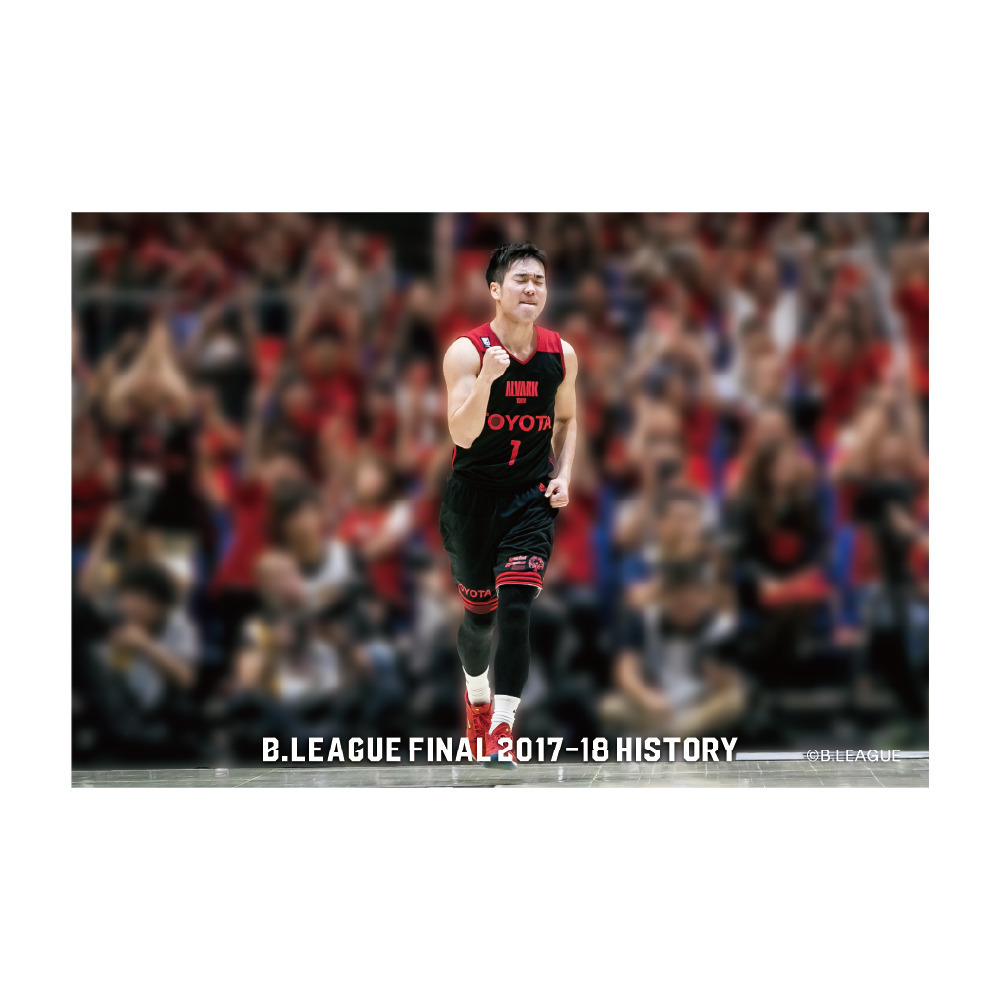 【B.LEAGUE FINAL 2017-18 HISTORY アルバルク東京】ステッカーシート 詳細画像 1カラー 6