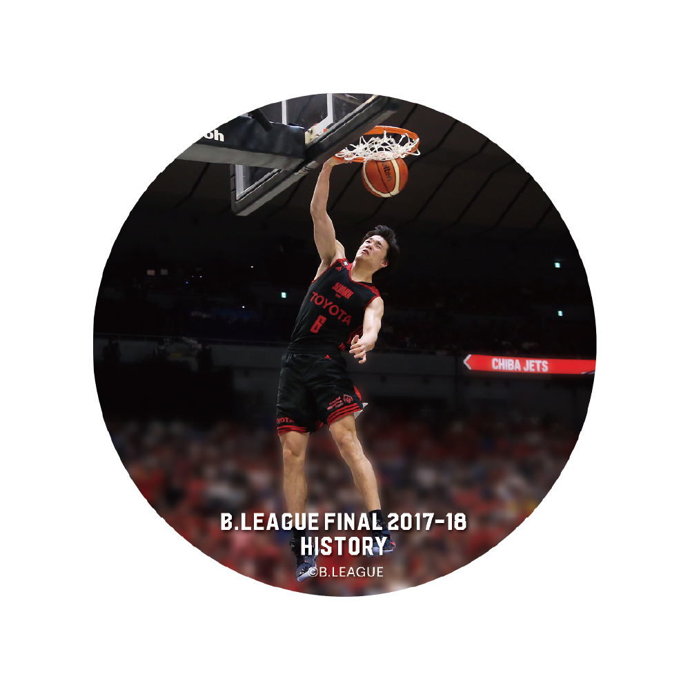 【B.LEAGUE FINAL 2017-18 HISTORY アルバルク東京】シークレット缶バッチ 詳細画像 1カラー 2