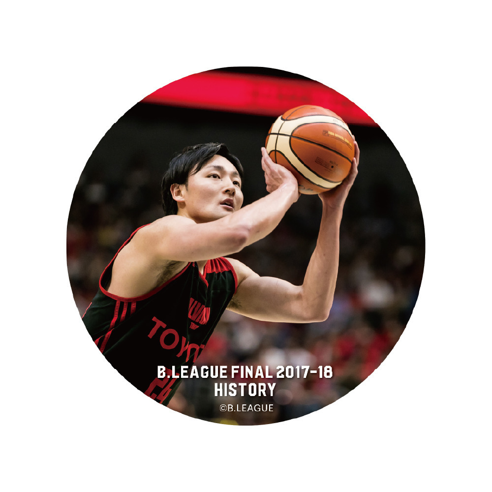 【B.LEAGUE FINAL 2017-18 HISTORY アルバルク東京】シークレット缶バッチ 詳細画像 1カラー 3