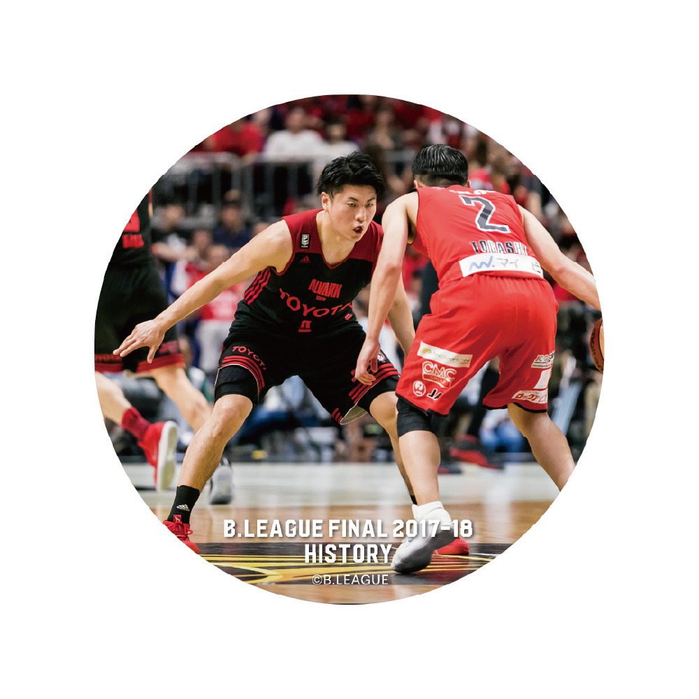 【B.LEAGUE FINAL 2017-18 HISTORY アルバルク東京】シークレット缶バッチ 詳細画像 1カラー 4