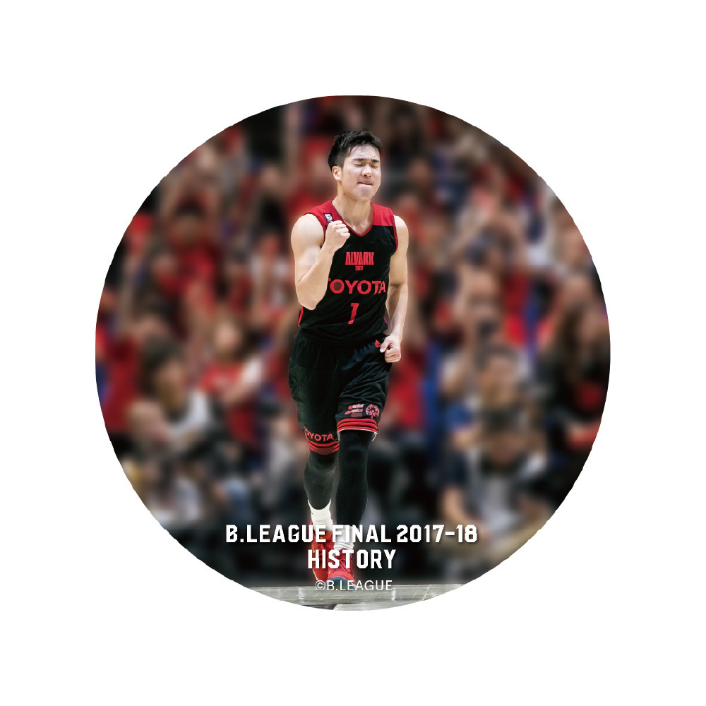 【B.LEAGUE FINAL 2017-18 HISTORY アルバルク東京】シークレット缶バッチ 詳細画像 1カラー 6