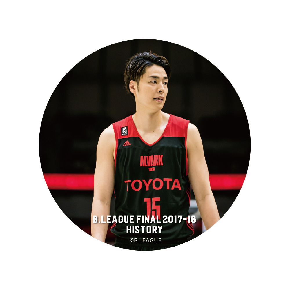 【B.LEAGUE FINAL 2017-18 HISTORY アルバルク東京】シークレット缶バッチ 詳細画像 1カラー 7