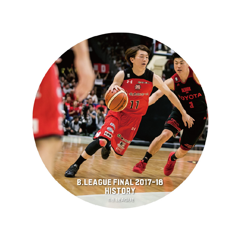 【B.LEAGUE FINAL 2017-18 HISTORY 千葉ジェッツ】シークレット缶バッチ 詳細画像 1カラー 2