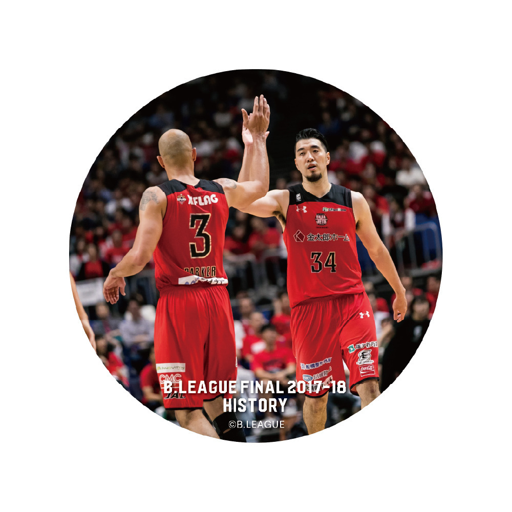【B.LEAGUE FINAL 2017-18 HISTORY 千葉ジェッツ】シークレット缶バッチ 詳細画像 1カラー 3