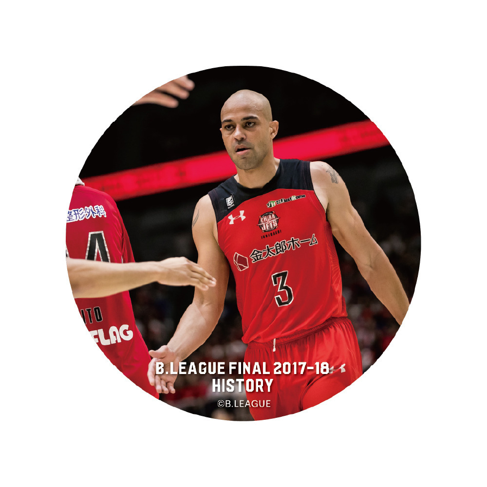 【B.LEAGUE FINAL 2017-18 HISTORY 千葉ジェッツ】シークレット缶バッチ 詳細画像 1カラー 6
