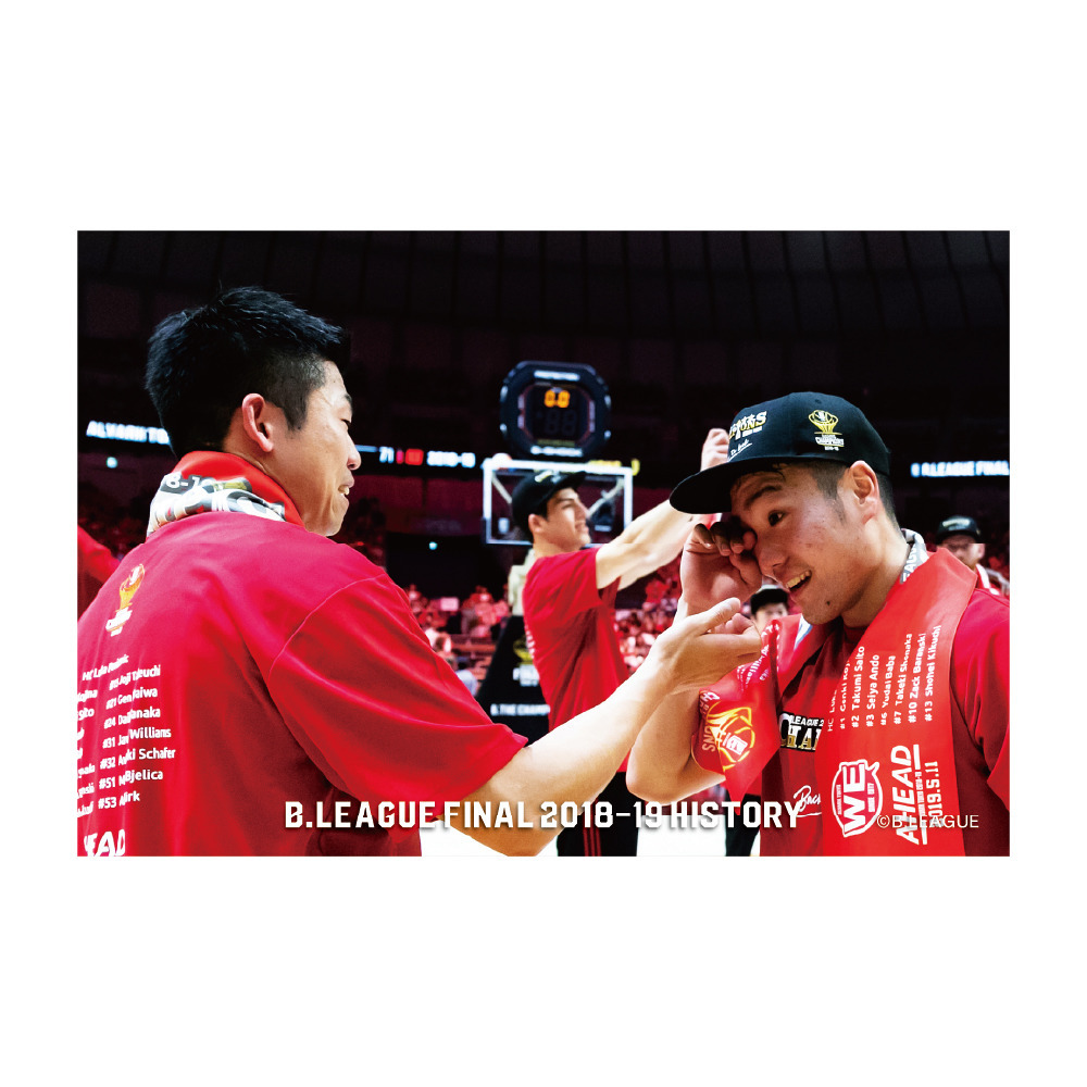 【B.LEAGUE FINAL 2018-19 HISTORY アルバルク東京】ステッカーシート 詳細画像 1カラー 8