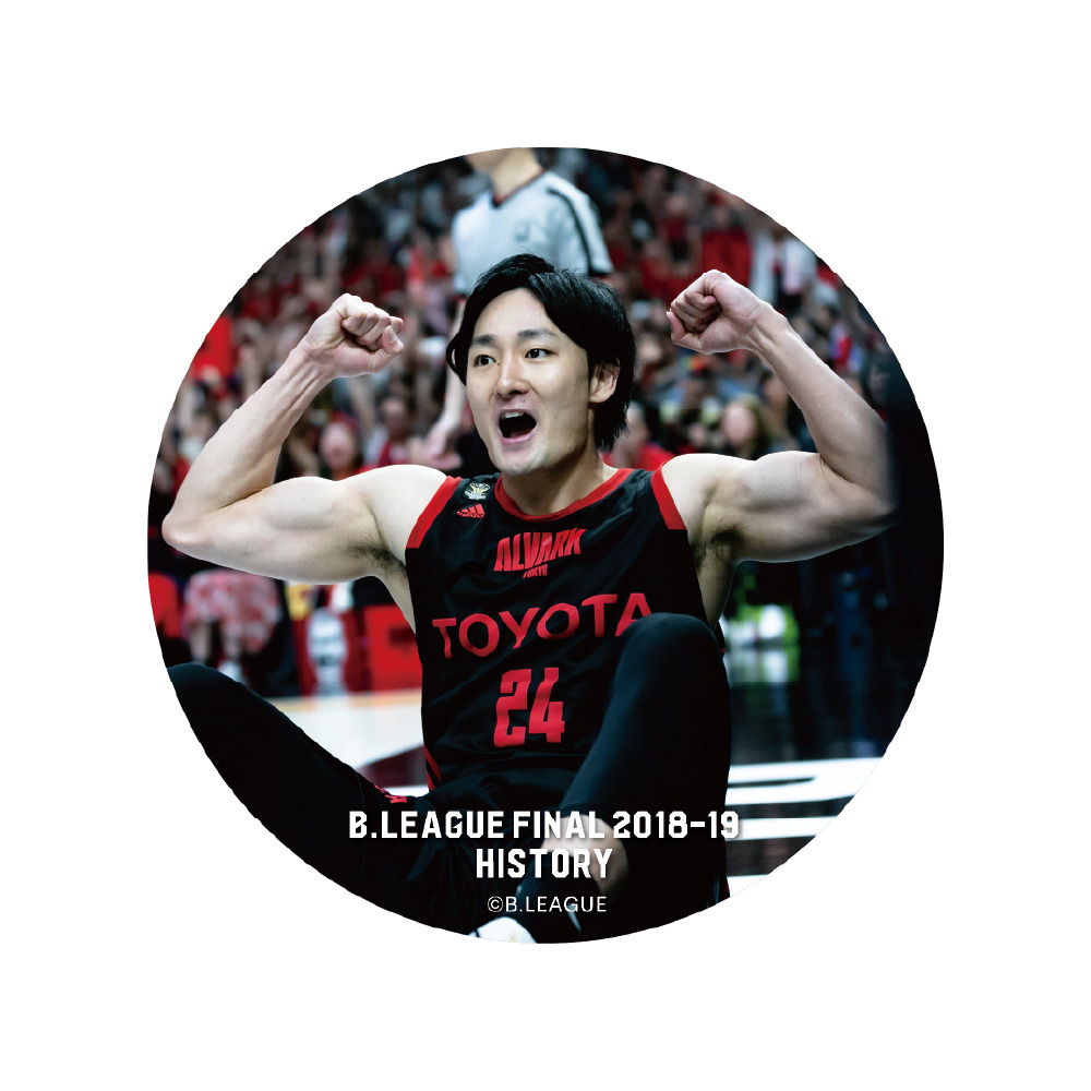 【B.LEAGUE FINAL 2018-19 HISTORY アルバルク東京】シークレット缶バッチ 詳細画像 1カラー 2