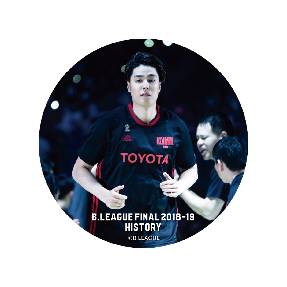 【B.LEAGUE FINAL 2018-19 HISTORY アルバルク東京】シークレット缶バッチ 詳細画像 1カラー 6