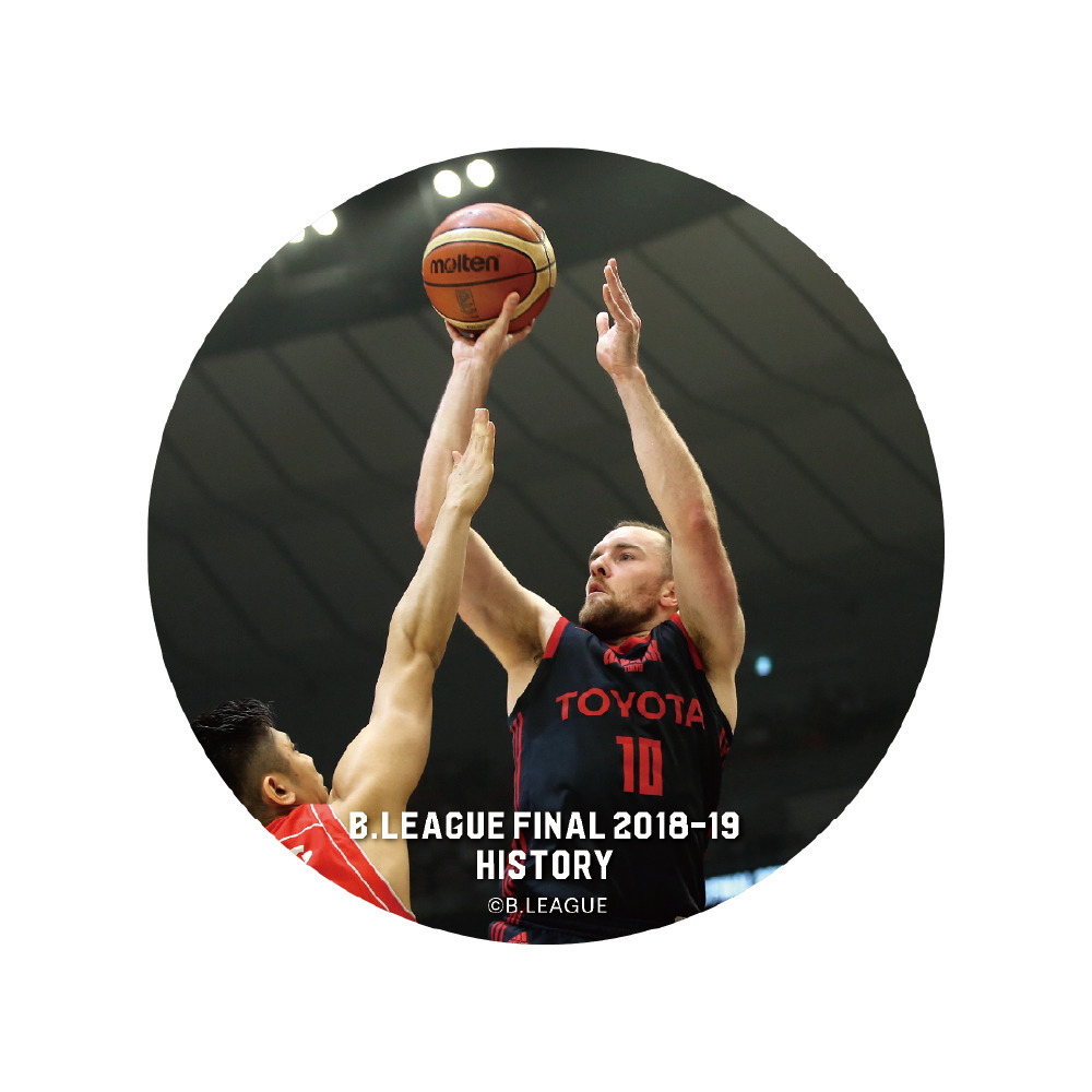 【B.LEAGUE FINAL 2018-19 HISTORY アルバルク東京】シークレット缶バッチ 詳細画像 1カラー 7