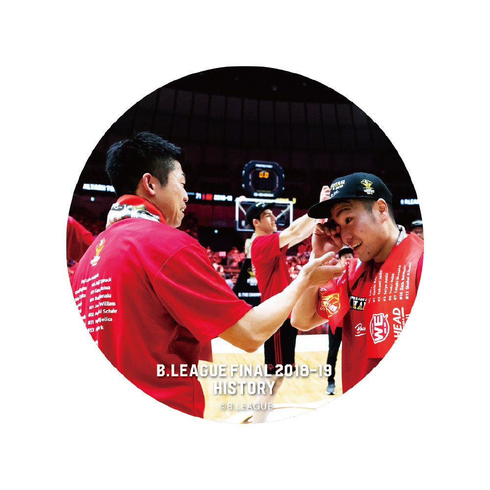 【B.LEAGUE FINAL 2018-19 HISTORY アルバルク東京】シークレット缶バッチ 詳細画像 1カラー 8