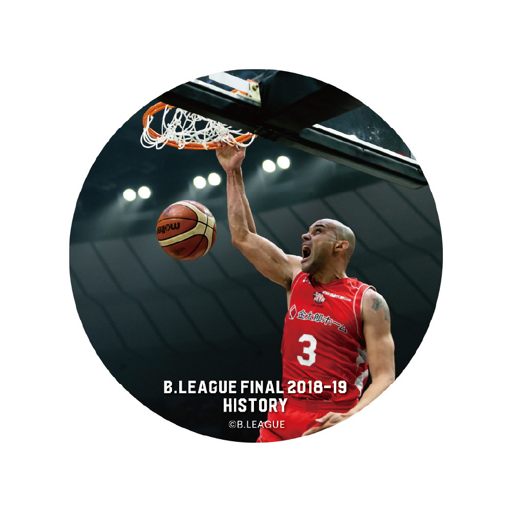 【B.LEAGUE FINAL 2018-19 HISTORY 千葉ジェッツ】シークレット缶バッチ 詳細画像 1カラー 5