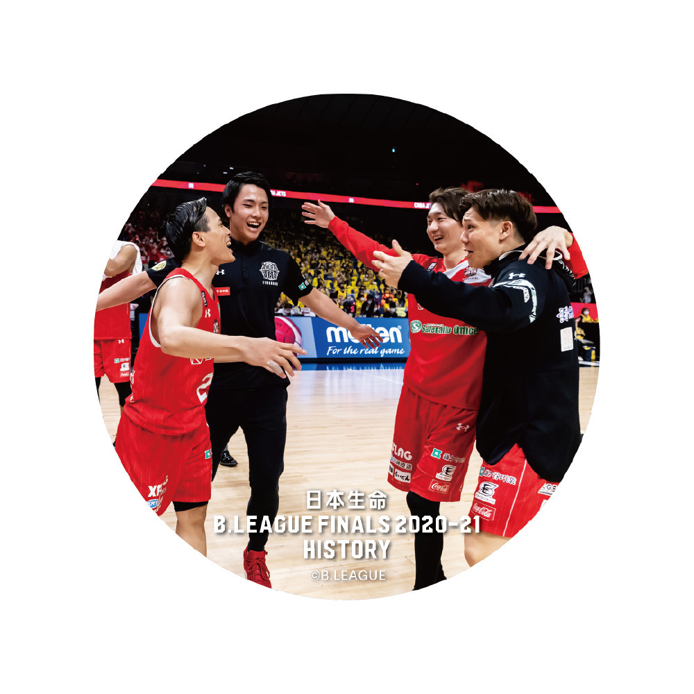 【日本生命 B.LEAGUE FINAL 2020-21 HISTORY 千葉ジェッツ】シークレット缶バッチ 詳細画像 1カラー 2