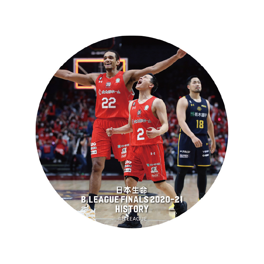 【日本生命 B.LEAGUE FINAL 2020-21 HISTORY 千葉ジェッツ】シークレット缶バッチ 詳細画像 1カラー 3