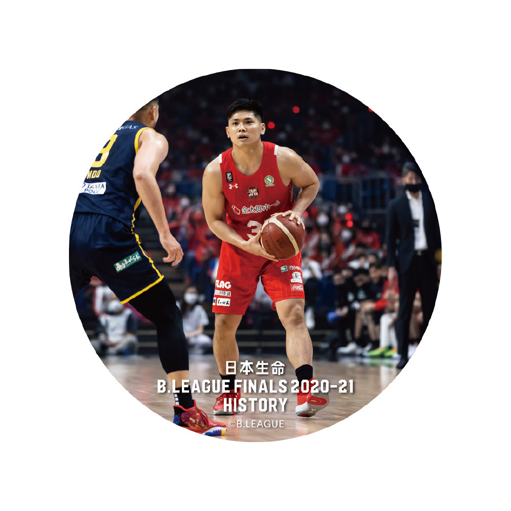 【日本生命 B.LEAGUE FINAL 2020-21 HISTORY 千葉ジェッツ】シークレット缶バッチ 詳細画像 1カラー 4