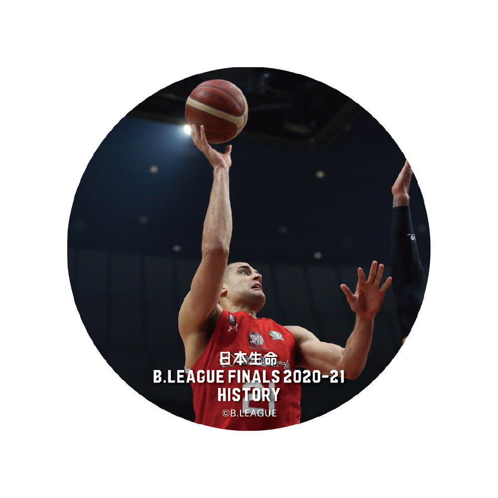 【日本生命 B.LEAGUE FINAL 2020-21 HISTORY 千葉ジェッツ】シークレット缶バッチ 詳細画像 1カラー 8