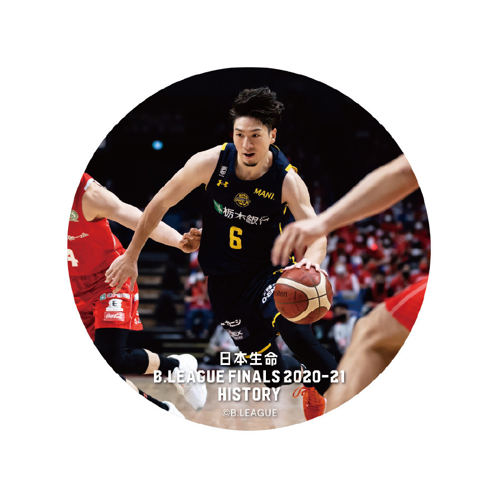 【日本生命 B.LEAGUE FINAL 2020-21 HISTORY 宇都宮ブレックス】シークレット缶バッチ 詳細画像 1カラー 3