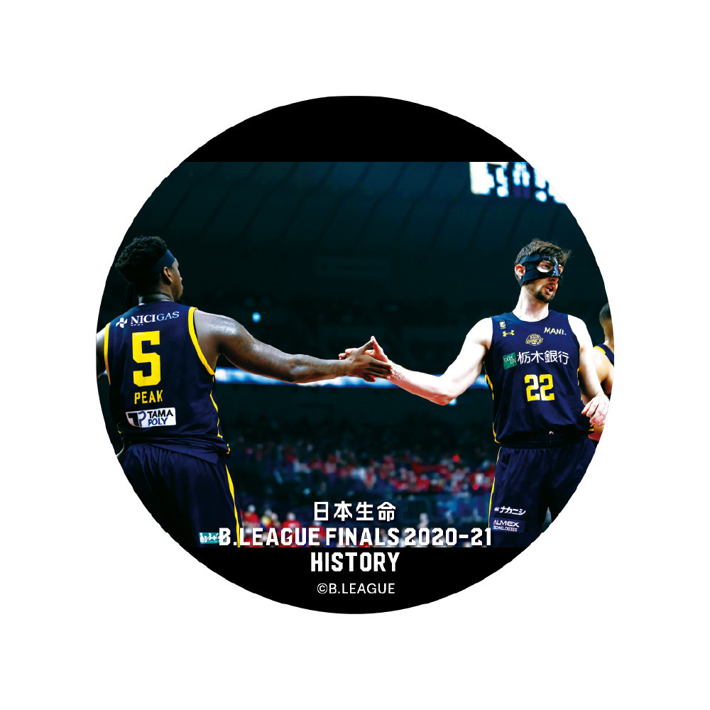 【日本生命 B.LEAGUE FINAL 2020-21 HISTORY 宇都宮ブレックス】シークレット缶バッチ 詳細画像 1カラー 9