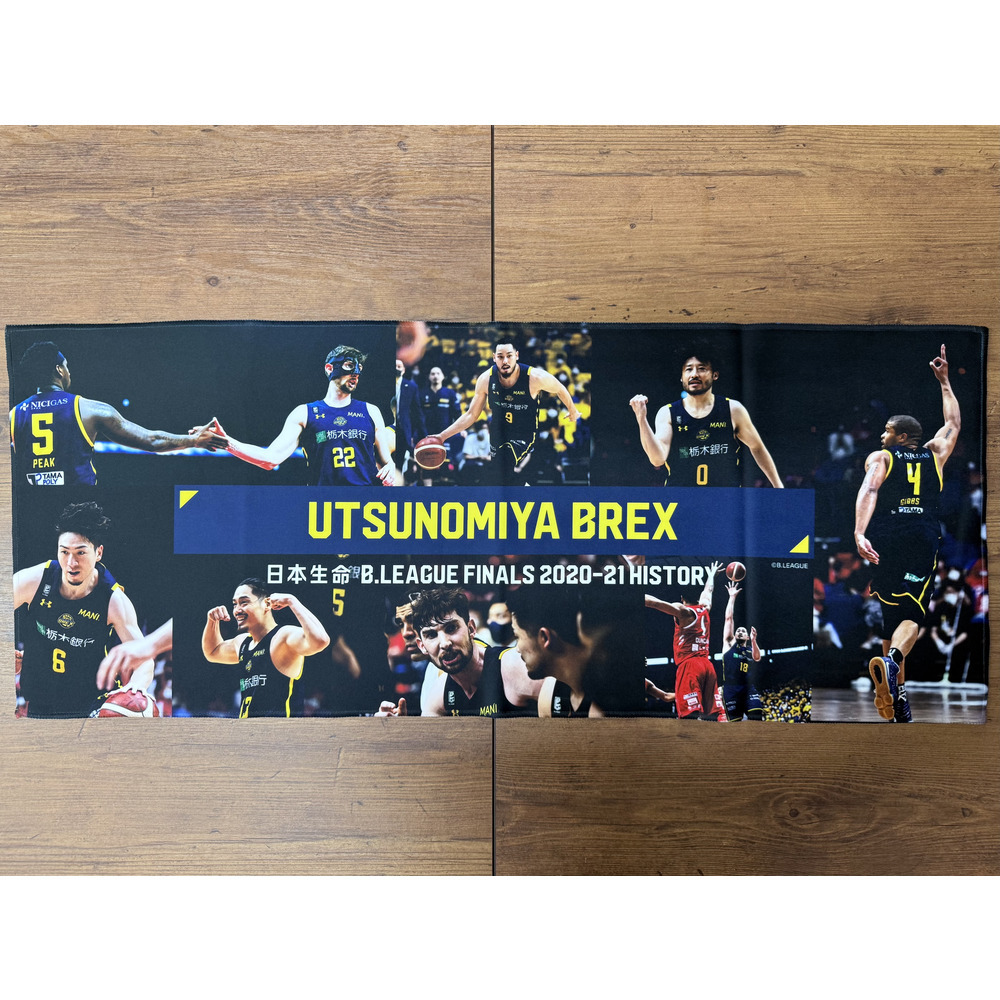 【日本生命 B.LEAGUE FINAL 2020-21 HISTORY 宇都宮ブレックス】フェイスタオル 詳細画像 1カラー 3