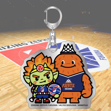 ベルテックス静岡コラボアクリルキーホルダー