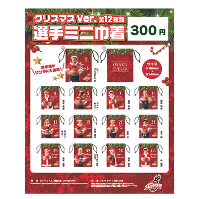 【ランダム】ミニ巾着　クリスマス