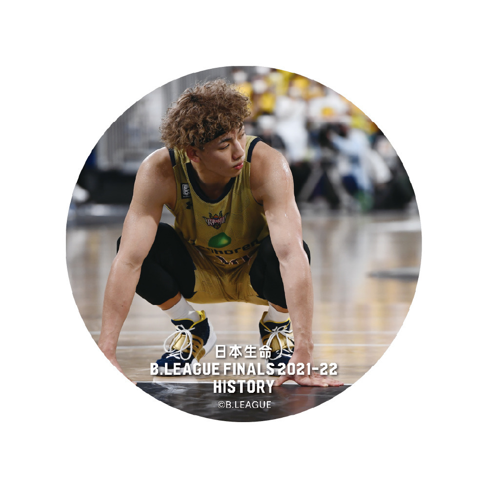 【日本生命 B.LEAGUE FINAL 2021-22 HISTORY 琉球ゴールデンキングス】シークレット缶バッチ 詳細画像 1カラー 3