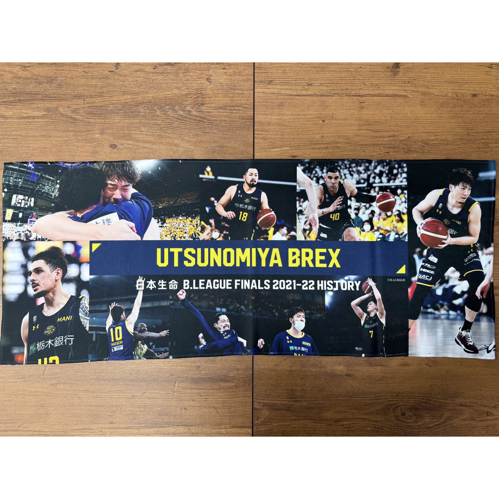 【日本生命 B.LEAGUE FINAL 2021-22 HISTORY 宇都宮ブレックス】フェイスタオル 詳細画像 1カラー 3