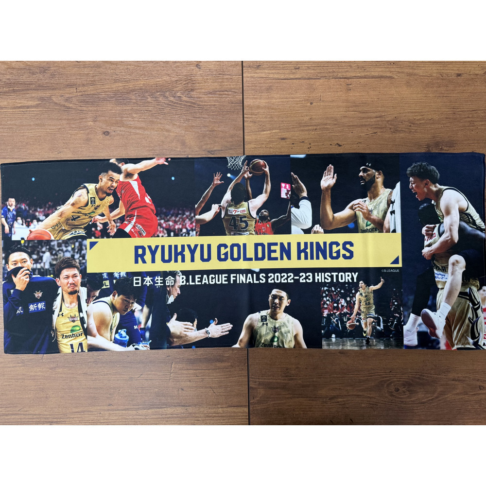 【日本生命 B.LEAGUE FINAL 2022-23 HISTORY 琉球ゴールデンキングス】フェイスタオル 詳細画像 1カラー 3