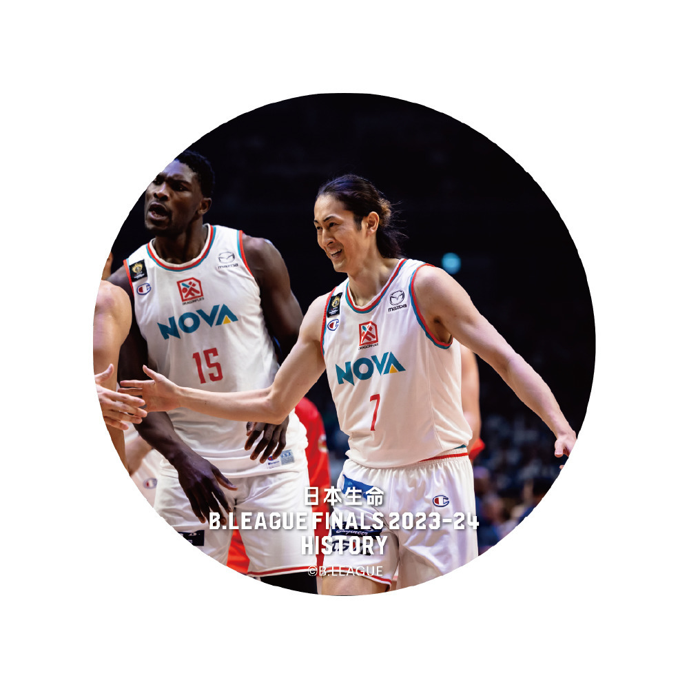 【日本生命 B.LEAGUE FINAL 2023-24 HISTORY 広島ドラゴンフライズ】シークレット缶バッチ 詳細画像 1カラー 8