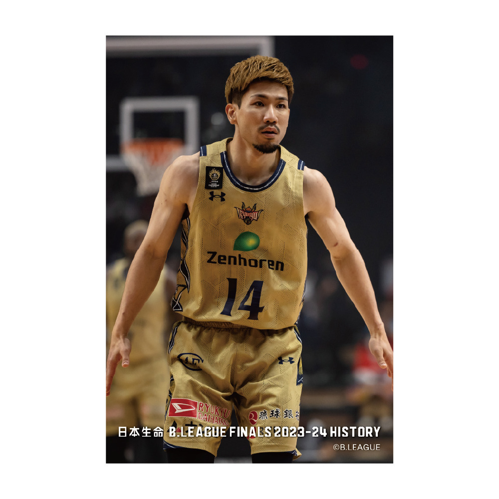 【日本生命 B.LEAGUE FINAL 2023-24 HISTORY 琉球ゴールデンキングス】ステッカーシート 詳細画像 1カラー 3