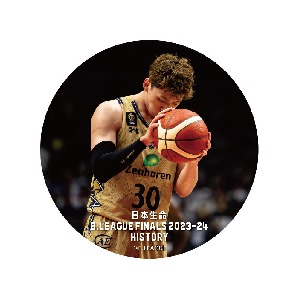 【日本生命 B.LEAGUE FINAL 2023-24 HISTORY 琉球ゴールデンキングス】シークレット缶バッチ 詳細画像 1カラー 2