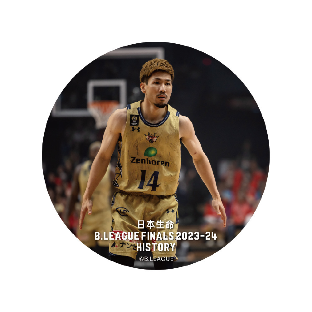 【日本生命 B.LEAGUE FINAL 2023-24 HISTORY 琉球ゴールデンキングス】シークレット缶バッチ 詳細画像 1カラー 3